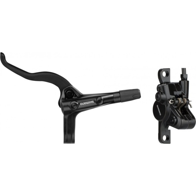 Тормоз дисковый SHIMANO BL-MT401 (правый)/BR-MT420(задний), полимерные колодки, 1700мм EMT401EKGRXRA170