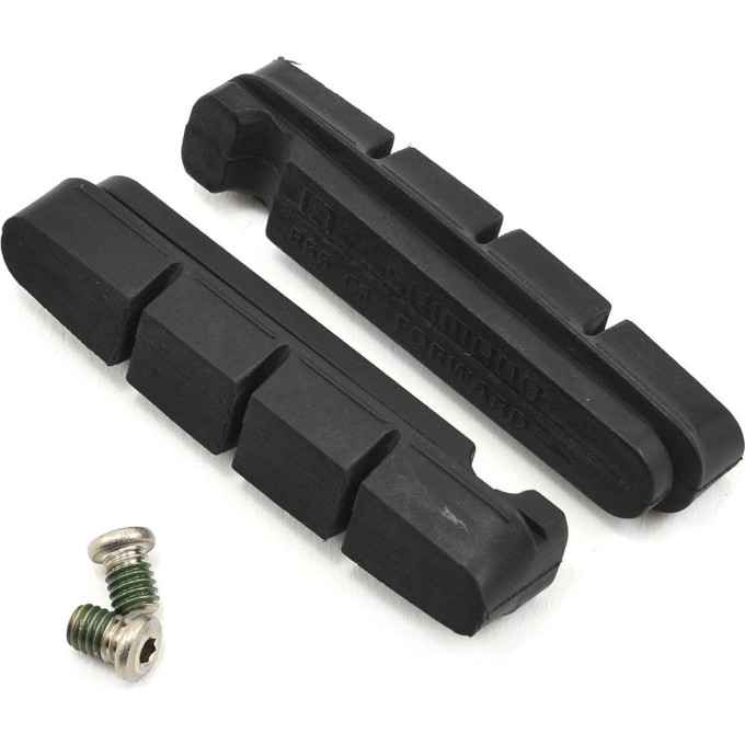 Вкладыш тормозной колодки SHIMANO, шоссейный, R55C3, 2 пары, для DA, Ultegra, 105 Y8FN98092